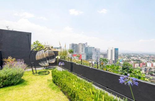 Ampliacion Granada Apartment | Incredible new loft in Nuevo Polanco + Super Amenities