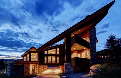 Park City Ski Chalet | Incredible Sunsets with views of all Park City's Ski resorts