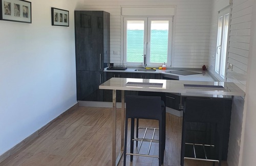 Brena Baja Ski Chalet | Independent house with private pool and sea view