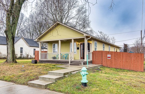 Indianapolis Cottage | Indianapolis Home w/Fire Pit: 3 Mi to Downtown!
