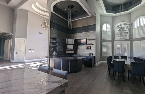Fresno House | Indoor Basketball Court and Cinema Haven