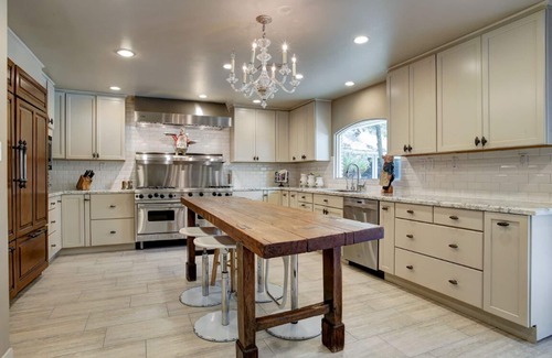 The Villages House | Indulge in Private Luxury: Gourmet Kitchen, Upscale Amenities