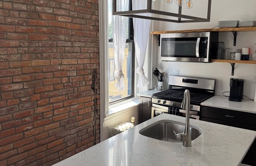 Danville Apartment | Industrial Chic on Mill Street