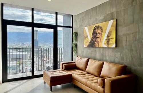 Monterrey Apartment | Industrial stylish 3-br. apartment & city views in front of Parque Fundidora & Arena Mty