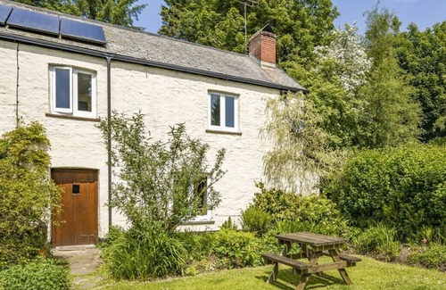 Challacombe Cottage | Inglenook Cottage, Exmoor. Log fire, garden, WiFi, parking, pets welcome.