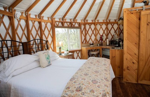 Logan Resort | Inn & Spa at Cedar Falls Katydid Yurt