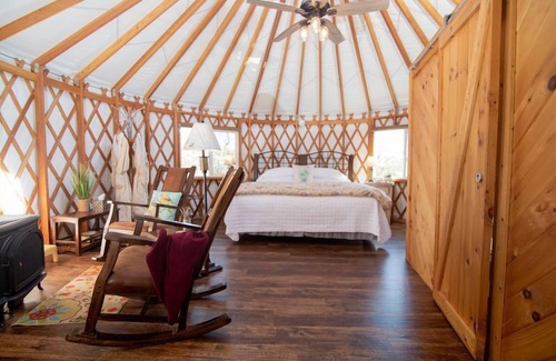 Logan Resort | Inn & Spa at Cedar Falls Katydid Yurt