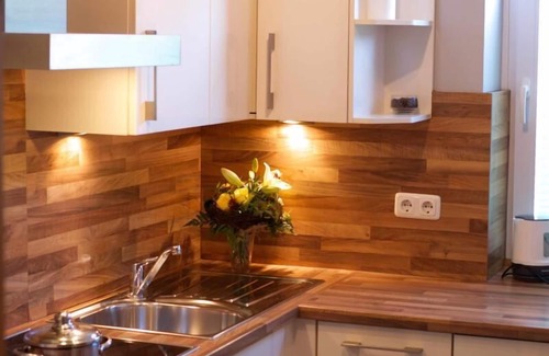 Neue Tiefe Apartment | Inselblume 15 - vacation home with garden, in absolute peace and quiet