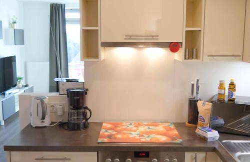 Burg auf Fehmarn Apartment | Inselblume 46 - vacation home in Burg with balcony and lots of light