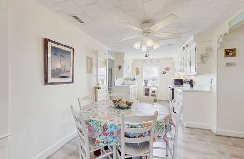 Shallotte House | Intracoastal Waterway-view cottage with private deck, & central AC