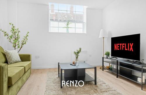 Newark Apartment | Inviting 1-bed Apartment in Newark on-Trent by Renzo, Free Parking and Wi-Fi!