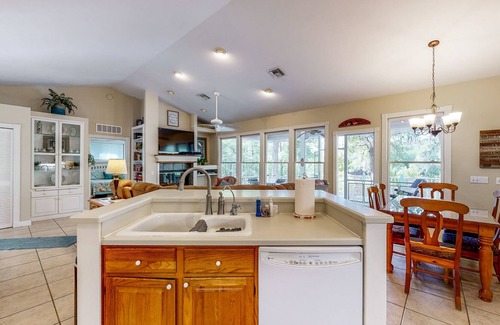 Bell House | Inviting dog-friendly homes with boat ramp, W/D