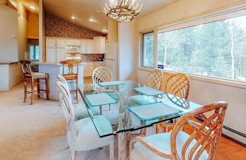 Florissant Apartment | Inviting lodging w/ wood-burning fireplace, mountain views, & high-speed WiFi!