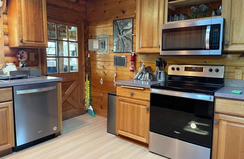Livingston House | Island House on Yellowstone River with beach and fishing out back door: