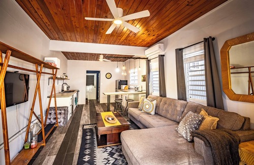 Christiansted Apartment | Island Industrial, one block from the heart of Christiansted town