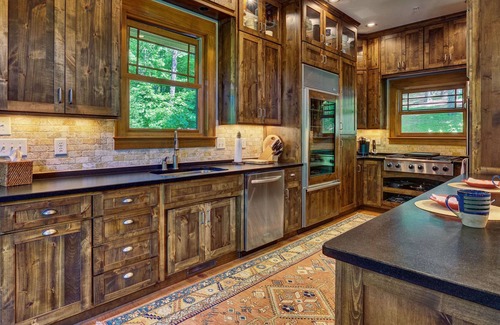 Cullowhee House | Island Living at it's finest! Gorgeous home in the middle of Lake Glenville!