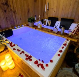 Les Muriers Apartment | Jacuzzi Sauna privatif - La Cabanette Spa