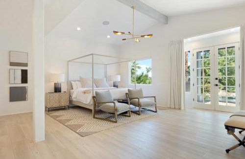 Palm Desert House | Jaguar Estate - Private Lush Estate with 2 Incredible Pools and Spas, Pickleball and Resort Style Yard