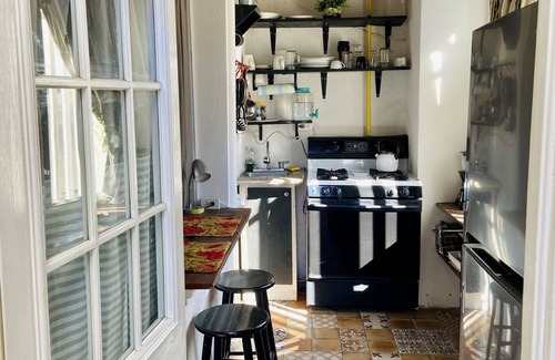 Playas de Tijuana Apartment | Jaguar Studio - 1 double-bed, kitchen & terrace