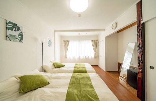 Minato Hotel | Japanese style twin room with private bathroom/Osaka Ōsaka