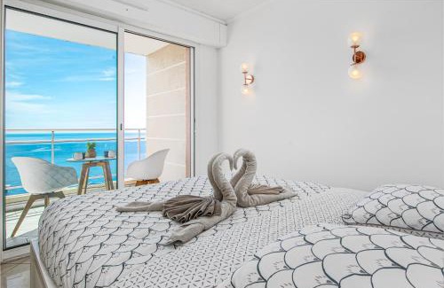 Cap d'Ail Apartment | JARDINS DE MONACO - Vue Mer - Jacuzzi - Parking