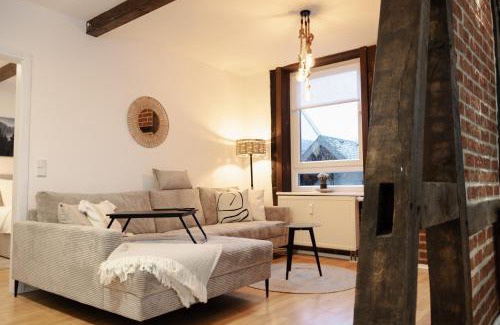 Hamelin Apartment | JASTA Homes Altstadt, zentral, überdachter Parkplatz, Netflix, Vollausstattung, Loft, modern und Komfort