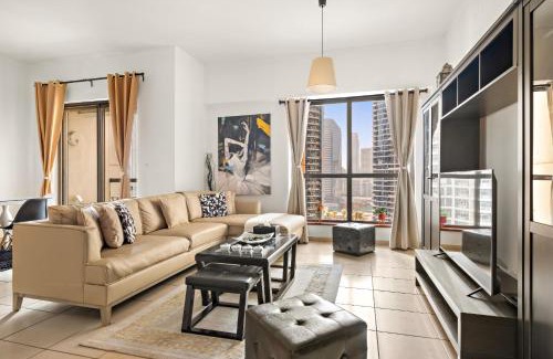 Jumeira 3 Apartment | JBR SADAF Apartment Full Marina View by Renttiers