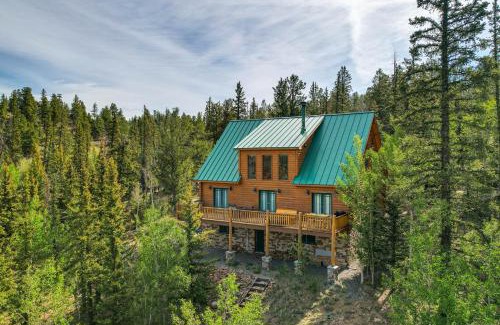Indian Mountain House | Jefferson Cabin with Fire Pit and Sauna Near Hiking!