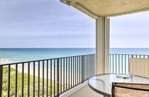 Hutchinson Island South Apartment | Jensen Beach Condo with Oceanfront Balcony and Pool!