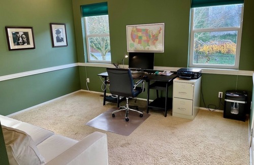 Sudden Valley House | Jewel of Geneva: Tranquil Retreat with Deck and Home Office