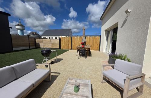 Landeda House | Jolie maison neuve proche plages GR34 et port de Aber Wrach
