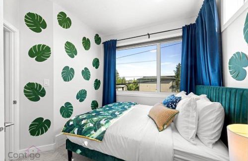 Jasper Place House | Jungle House, AirCon, Sleeps 8, Near WEM & DT!