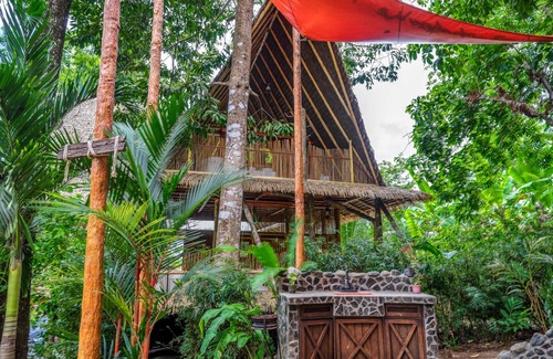 Cabo Matapalo House | Jungle paradise on beach with open-air living, full kitchen, & shared pool