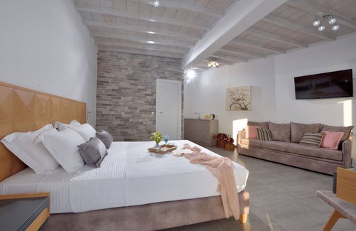Agios Stefanos House | Junior Suite with Sea View