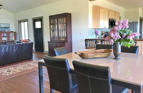 Shining Mountains House | Juniper House-Located south of Ennis on 9 acres, views of the Madison Valley