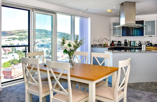 Castle Apartment | Just Stay Wales - Meridian Tower