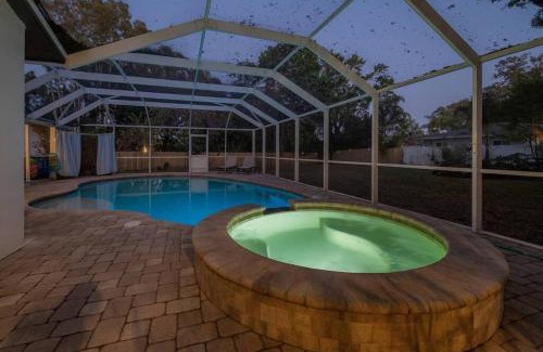 Clearwater House | Just Wow! Luxury & Huge Heated Pool & Spa Home!