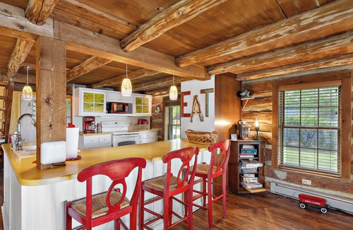 Baileys Harbor Cabin | Kangaroo Kabin on Kangaroo Lake - playground for kids!