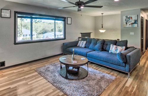 South Kansas City House | Kansas City Split-Level Home, Near Stadiums!