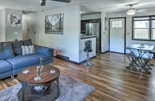 South Kansas City House | Kansas City Split-Level Home, Near Stadiums!