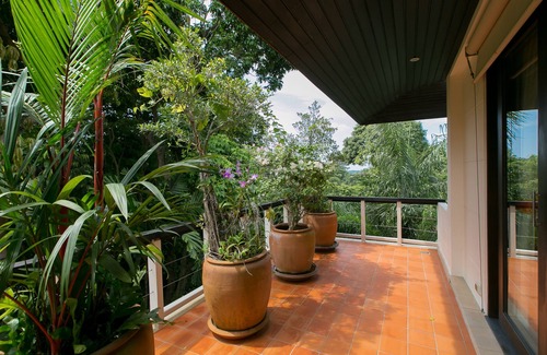 Kata Villa | Katamanda Villa Chanti pool with gardens near Kata beach