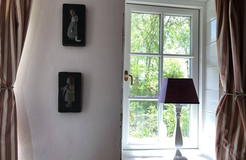 Dollrottfeld House | Kate am Barkenhof - terrace, field view, garden, open fireplace, shower