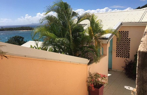 Perinet Apartment | Kazasoley breathtaking view of Gosier islet, 400 m from the beach