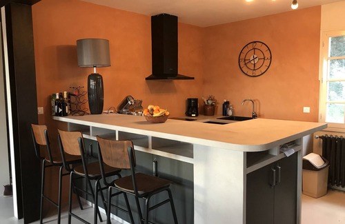 Simeyrols House | Kids Friendly House with Heated Secured Pool and Stunning View