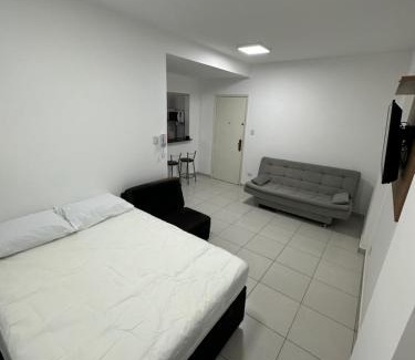Aparecida Apartment | Kitnet em frente a praia de Santos