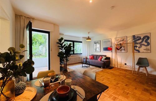 Ruettenscheid Apartment | Klassen Stay - Design Apartment - Balkon - Netflix - Nähe Messe
