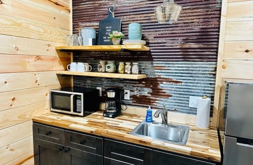 Mountain View Cabin | Knotty Squirrel Unit 8 Standard King Suite