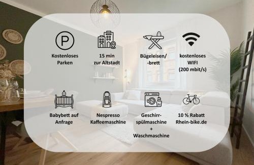 Lutzel Apartment | Kostenloses Parken - Altstadtnah - 100m Mosel - K-1-M