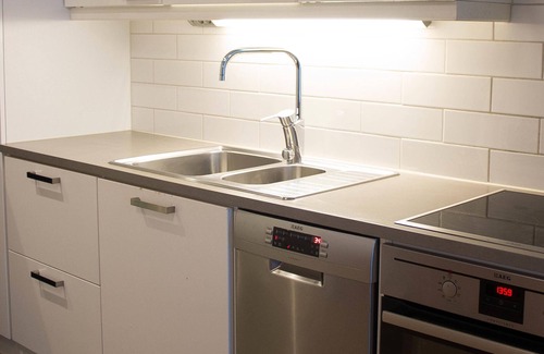 Lahti Apartment | Kotimaailma CenterHouse saunalla