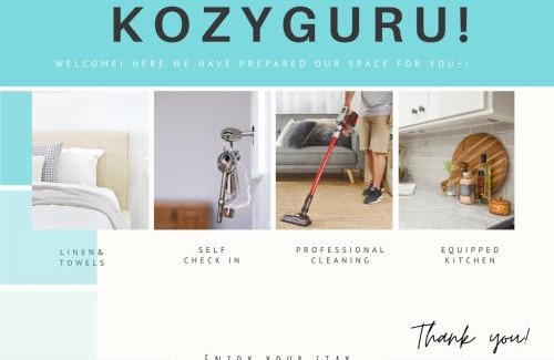 Haymarket Apartment | KozyGuru | CBD Queen Bed Studio Cozy & Convenient